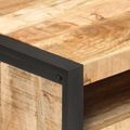 vidaXL Konferenčný stolík 100x50x40 cm surové mangovníkové drevo