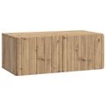 vidaXL Nástenná TV skrinka 78,5 x 41 x 30 cm Dub artisan