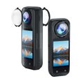 Krytky objektívov Puluz pre kameru Insta360 X5