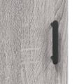 vidaXL Nástenné skrinky 2 ks sivý dub sonoma 69,5x34x90 cm