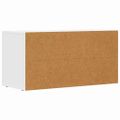 vidaXL TV skrinka ELST 80 x 35 x 40 cm Biela Kompozitné drevo