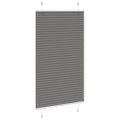 vidaXL plisovaná roleta antracit 70x150 cm Šírka látky 69,4 cm