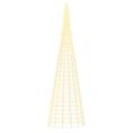 vidaXL LED vianočný stromček 3000 LED teplá biela 800 cm