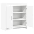 vidaXL Servírovacia skriňa Biela 72 x 36 x 80 cm Kompozitné drevo