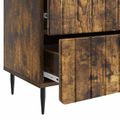 vidaXL Nočný stolík Dymový dub 62 x 34,5 x 49,5 cm Kompozitné drevo