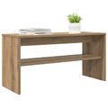 vidaXL TV skrinka 80 x 30 x 40 cm Remeselný dub Kompozitné drevo