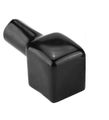 Ochranná krytka na svorku batérie čierna, veľkosť 16x16x14 mm