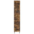 vidaXL Sada skríň 2 ks 33 x 34,5 x 90 cm Kompozitné drevo Dymový dub