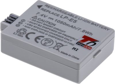 Batéria T6 power Canon LP-E5, 1050mAh, 7,8Wh