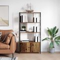 vidaXL Regál na knihy 80 x 30 x 155,5 cm Kompozitné drevo Staré drevo