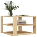 vidaXL Konferenčný stolík dub sonoma 58x58x40 cm kompozitné drevo
