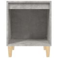 vidaXL Nočné stolíky 2 ks betónové sivé 40x35x50 cm