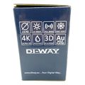 DI-WAY LNB MONOBLOCK SINGLE 0,1 dB 4,3st, WHITE LEOPARD LINE