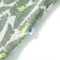 Detské tričko farba ľanu a tmavý brečtan 116