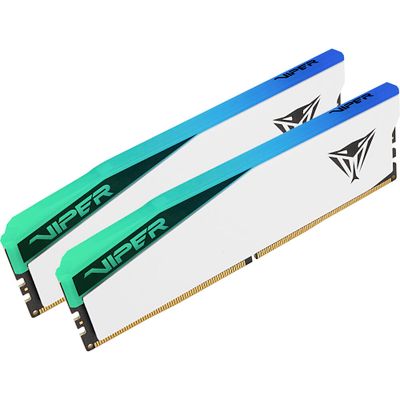 Patriot Viper Elite 5/DDR5/32GB/7000MHz/CL38/2x16GB/RGB/Biela