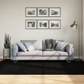 vidaXL Koberec HUARTE s krátkym vlakom umývateľný čierny 160x230 cm