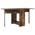 vidaXL Jedálenský stôl 138 x 70 x 73,5 cm Kompozitné drevo Dymový dub