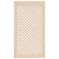 vidaXL Dvere skrinky mriežkový dizajn 2 ks 49,5x99 cm masív borovica