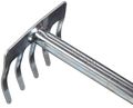 Ručné hrabičky, dĺžka 290 mm, ergonomická rukoväť SIXTOL