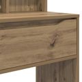 vidaXL Toaletné stolíky do spálne Remeselný dub 80 x 39,6 x 135 cm