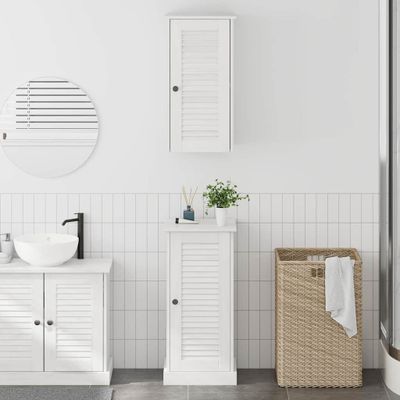 vidaXL Sada kúpeľňového nábytku VIGO 2 pcs Biela a antik biela