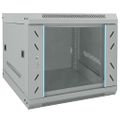 vidaXL Sieťový kabinet s úložiskom Sivá 53 x 60 x 45 cm Oceľ