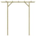 vidaXL Záhradná pergola 205x40x203 cm, drevo