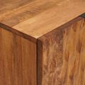 vidaXL Servírovacia skriňa Drevité hnedé dokončenie 60 x 33 x 75 cm