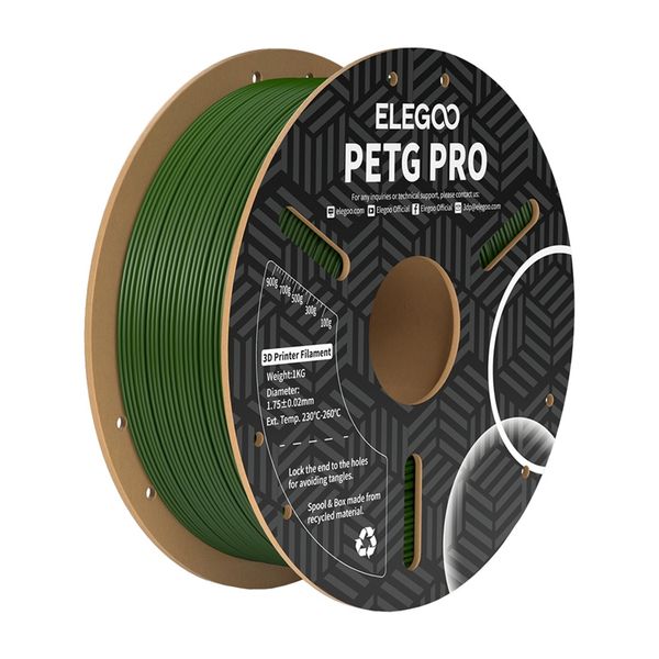 Filament ELEGOO PETG Pro (olivovo zelený)
