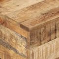 vidaXL Konferenčný stolík 68x68x41 cm surové mangovníkové drevo