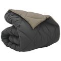 vidaXL Zimný prehoz 140 x 220 cm 450 gsm Mikrovlákno (100% polyester)