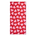 Plážový uterák z mikrovlákna Hearts 135 x 65 cm