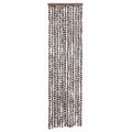 vidaXL Záves proti hmyzu béžový a hnedý 56x200 cm ženilka