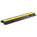vidaXL Káblový gumený prejazd 1 kanálový 100 cm