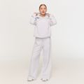 Dámske tepláky Varsity Grey - GymBeam, veľkosť L