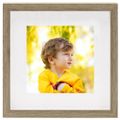 vidaXL 3D fotorámiky 3 ks, prírodné 23x23 cm na fotku 13x13 cm