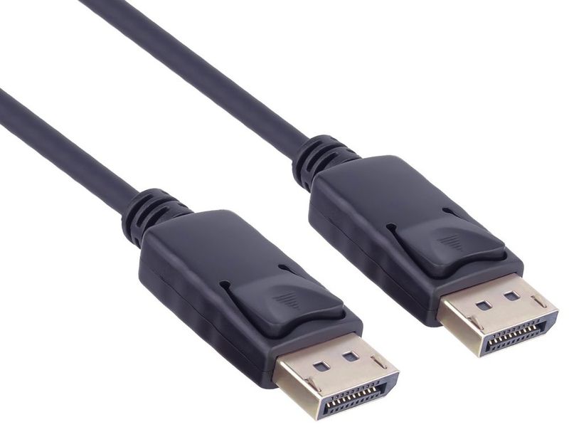 PremiumCord DisplayPort 1.2 kabel M/M, 1,5m Kabel, propojovací, zástrcka DisplayPort, zástrcka DisplayPort, až 4K@60Hz, 20pin, 18Gb/s, cerný, 1,5m