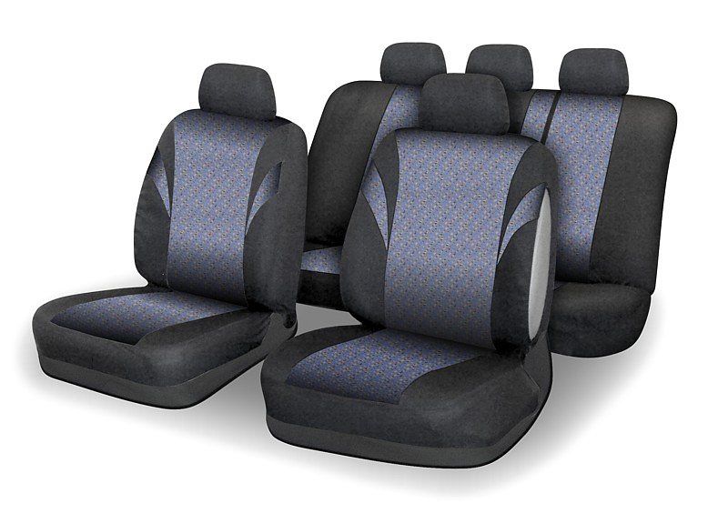 Prievazy sediel sada 9ks POLY farbené AIRBAG