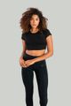 Dámske tričko Essential CropTop Black - STRIX