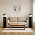 vidaXL Stojan na rastliny 2 ks Čierny dub 25 x 25,5 x 100,5 cm