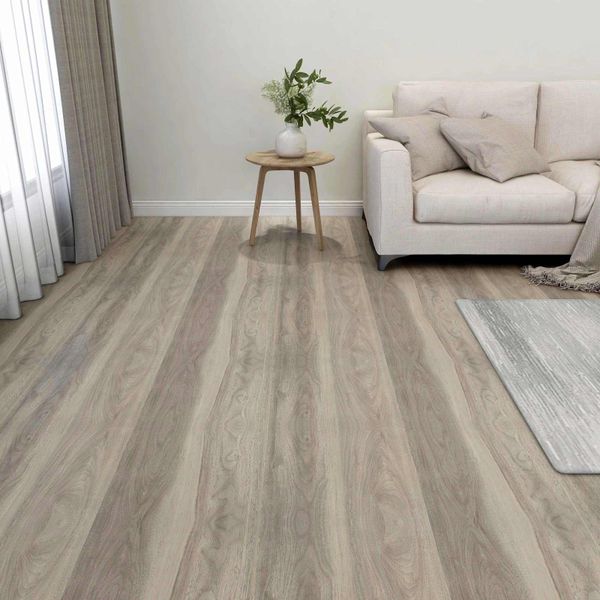 vidaXL Podlahové dosky 5,11 m² 55 pcs PVC Drevná farba