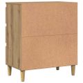 VidaXL Príborník Artisan Dub 60x35x70 cm Engineered Wood
