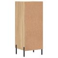 vidaXL Komoda dub sonoma 34,5x34x90 cm spracované drevo