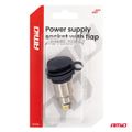 Zásuvka přídavná, napájecí, šroubovací 250W 12V 24V AMiO-04462