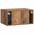 vidaXL Nástenná TV skrinka 59,5 x 41 x 30 cm Staré drevo