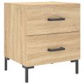 vidaXL Nočný stolík dub sonoma 40x35x47,5 cm kompozitné drevo