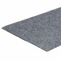 vidaXL Schodové rohože, samolepiace, 30 ks, 60x25 cm, svetlosivé, obdĺžnikové