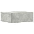 vidaXL Nástenné nočné stolíky 2ks betónové 40x30x15cm kompozitné drevo