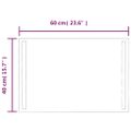 vidaXL LED kúpeľňové zrkadlo 40x60 cm