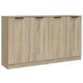 vidaXL Komody 2 ks dub sonoma 60x30x70 cm spracované drevo